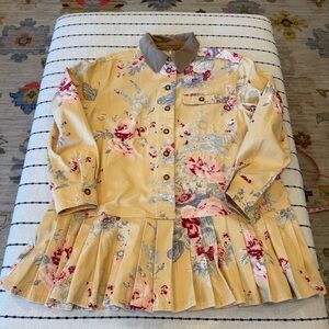 Free People Connor Printed Mini Dress/long top